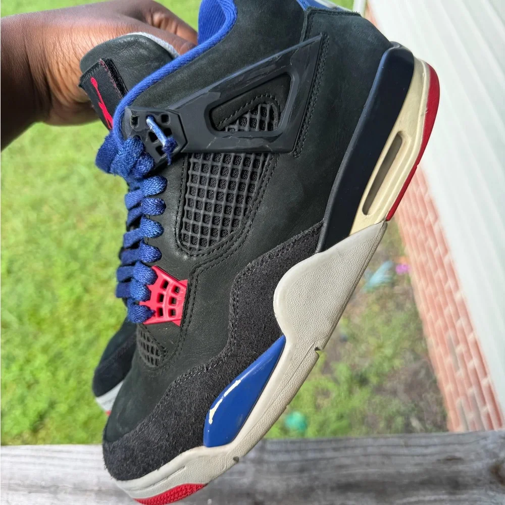 Men's Jordan 4 Retro Rare Air (White Lettering) size 9.5